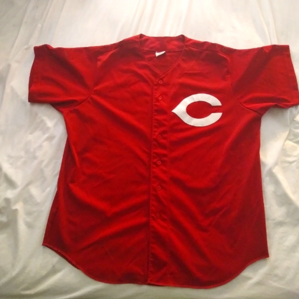 Wilson Authentic 1980s Vintage Cincinnati Reds Pete Rose #14 Jersey Twins  XXL